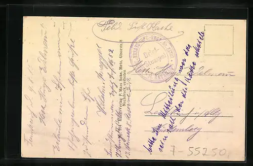 AK Rembercourt, Blick auf den Ort