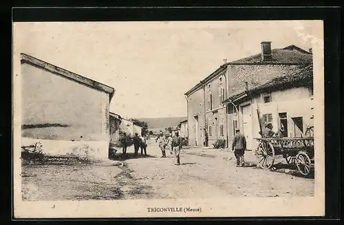 AK Triconville, Une rue