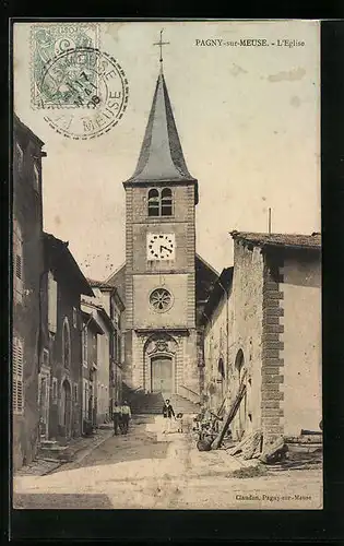 AK Pagny-sur-Meuse, L`Eglise