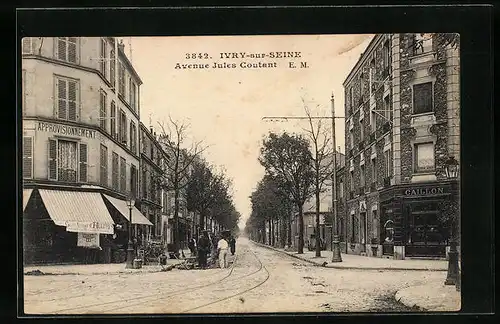 AK Ivry-sur-Seine, Avenue Jules Coutant