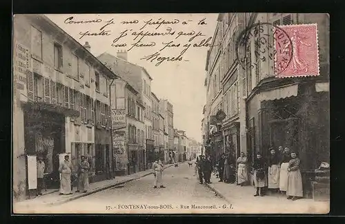 AK Fontenay-Sous-Bois, Rue Mauconseil