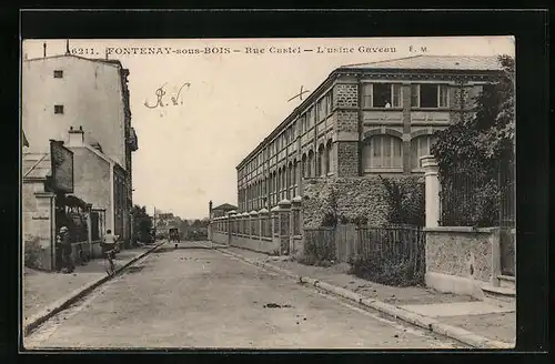 AK Fontenay-sous-Bois, Rue Castel