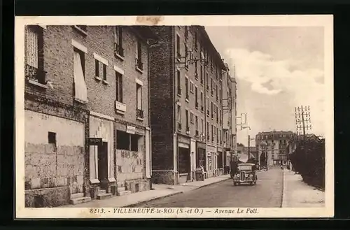 AK Villeneuve-le-Roi, Avenue Le Foll