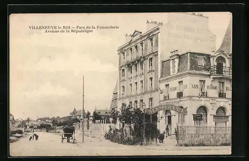 AK Villeneuve-le-Roi, Parc de la Faisanderie