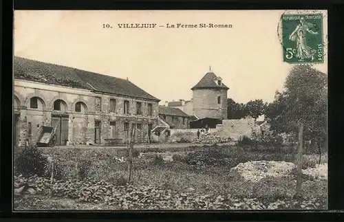 AK Villejuif, La Ferme St-Roman