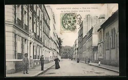 AK Charenton, Rue des Ormes