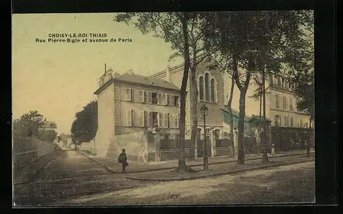AK Choisy-le-roi-Thiais, Rue Pierre-Bigle et avenue de Paris