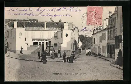 AK Thiais, La rue Saint-Sauver