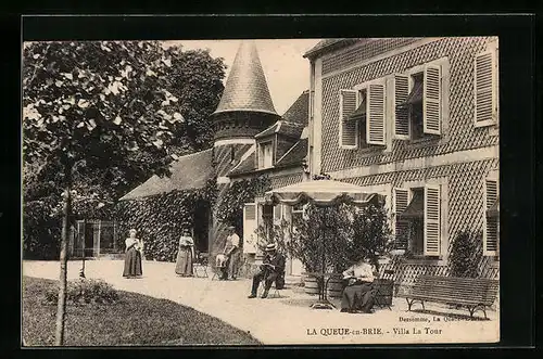 AK La Queue-en-Brie, Villa La Tour
