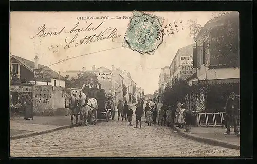 AK Choisy-le-Roi, La Rue
