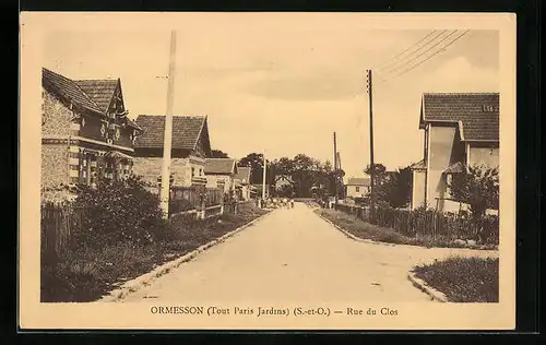 AK Ormesson, Rue du Clos