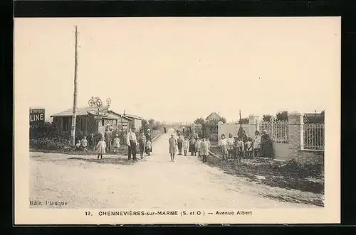 AK Chennevières-sur-Marne, Avenue Albert