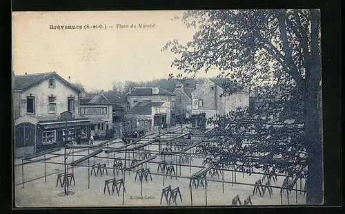 AK Brévannes, Place du Marché