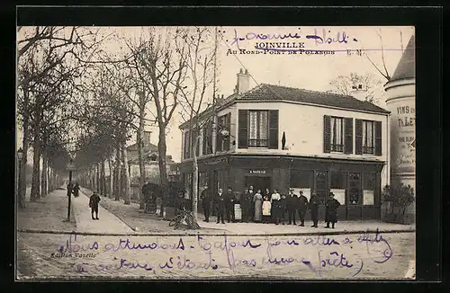 AK Joinville-le-Pont, Au Rond-Point de Polangis