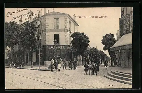 AK Vitry, Rue des Acacias