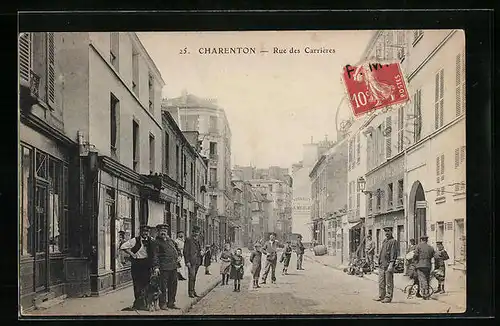 AK Charenton, Rue des Carrières