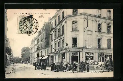 AK Charenton, Rue des Écoles