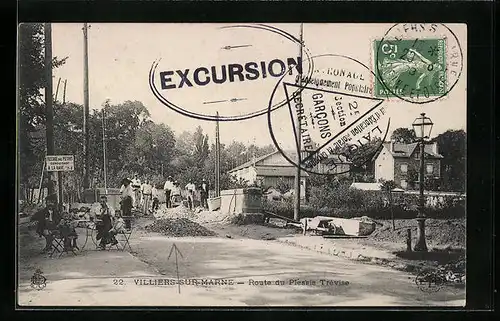 AK Villiers-sur-Marne, Route du Plessis Trévise