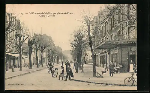 AK Villeneuve-Saint-Georges, Avenue Carnot