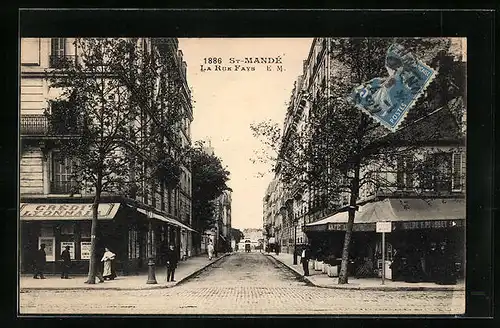 AK Saint-Mandé, La Rue Fays