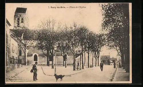 AK Sucy-en-Brie, Place de l`Eglise
