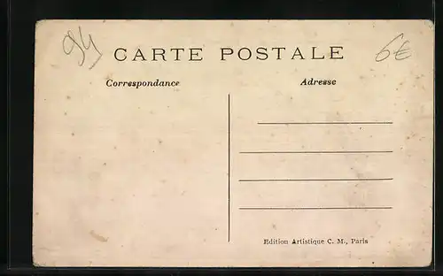 AK Ivry-sur-Seine, La Rue Nationale