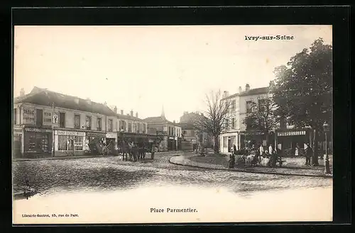 AK Ivry-sur-Seine, Place Parmentier