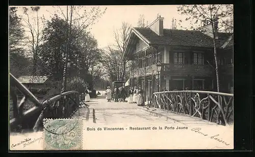 AK Bois de Vincennes, Restaurant de la Porte Jaune