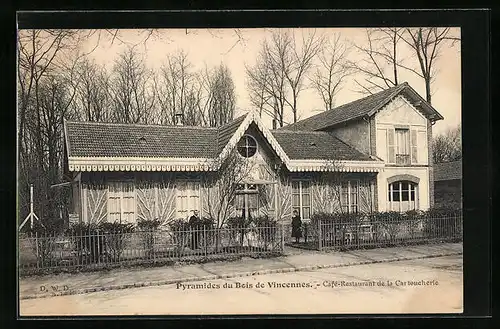 AK Pyramides du Bois de Vincennes, Café-Restaurant de la Cartoucherie