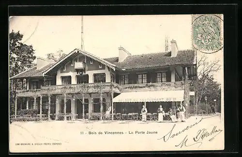 AK Bois de Vincennes, La Porte Jaune