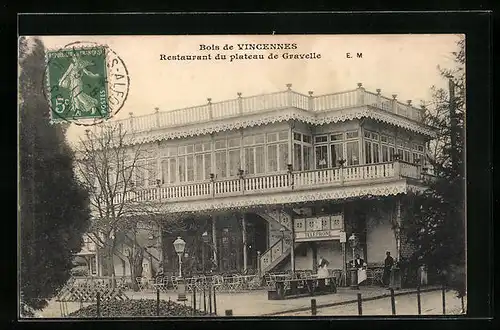 AK Bois de Vincennes, Restaurant du plateau de Gravelle