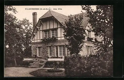 AK Villecresnes, Une Villa
