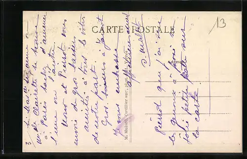 AK Villecresnes, Une Villa