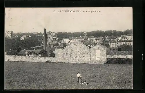 AK Arcueil-Cachan, Vue generale