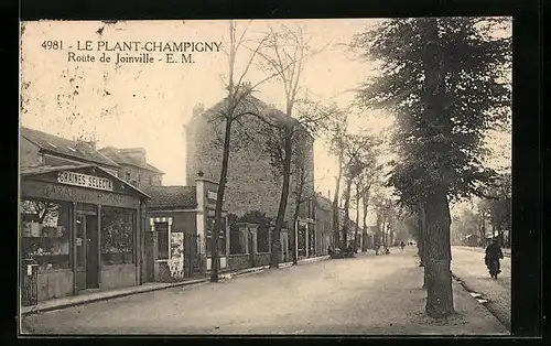 AK Le Plant-Champigny, Route de Joinville
