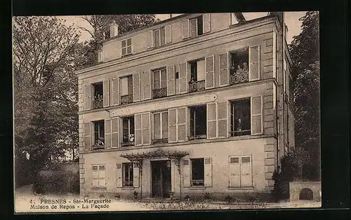 AK Fresnes, Ste-Marguerite, Maison de Repos - La Facade