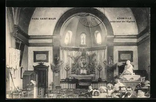 AK Parc Saint-Maur, Adamville, Intérieur de l`Église