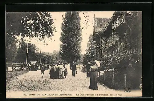 AK Vincennes, Bois de Vincennes, Le Débarcadère au Pavillon des Forêts