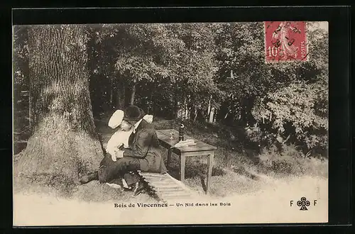 AK Vincennes, Bois de Vincennes, Un nid dans les Bois