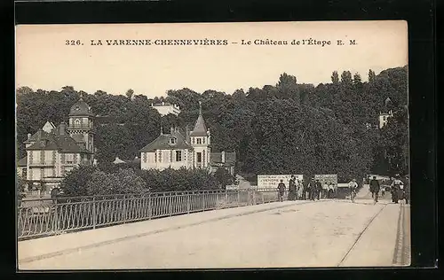 AK La Varenne-Chennevières, Le Château de l`Étape
