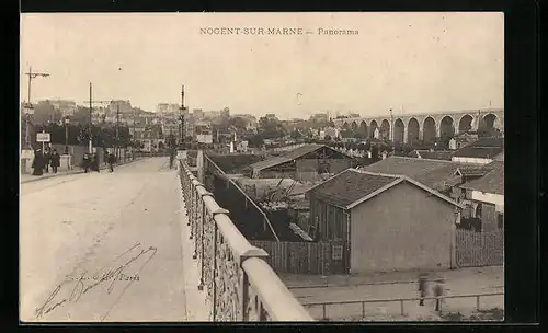 AK Nogent-sur-Marne, Panorama