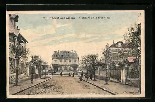 AK Nogent-sur-Marne, Boulevard de la République