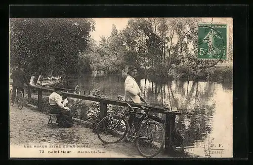 AK Saint-Maur, Les Beaux Sites de la Marne