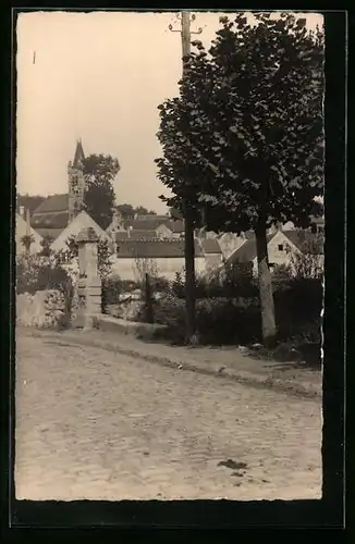 AK Goussainville, Teilansicht mit Kirche