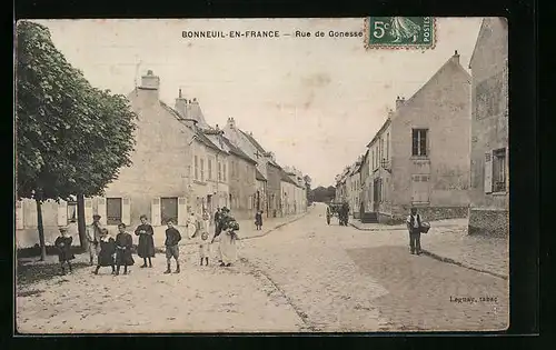 AK Bonneuil-en-France, Rue de Gonesse
