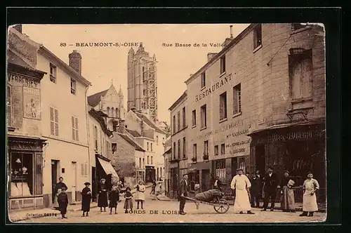 AK Beaumont-S /-Oise, Rue Basse de la Vallee