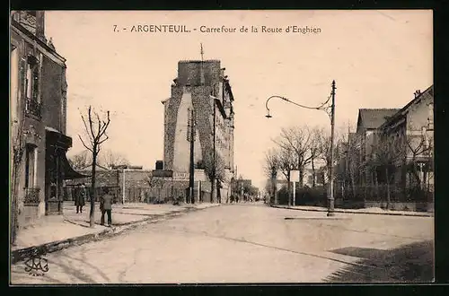 AK Argenteuil, Carrefour de la Route d`Enghien