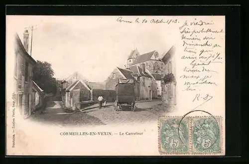 AK Cormeilles-en-Vexin, Le Carrefour