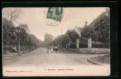 AK Domont, Avenue Glandaz