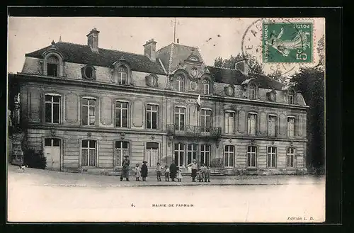 AK Parmain, La Mairie